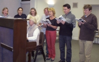 picture taken the early rehearsal stage